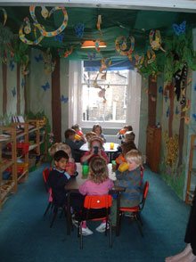 Toad Hall nursery in kennington SE11 London